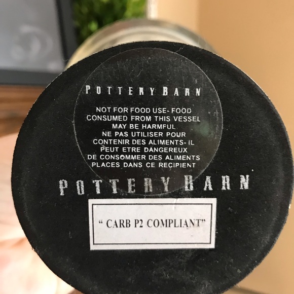 Pottery barn candle holders and candles - Picture 5 of 5